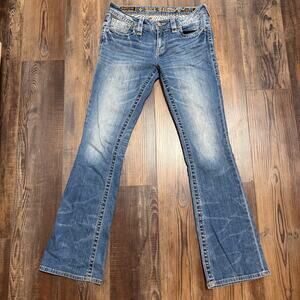 Rock Revival Women’s Jessica Bootcut Medium Wash MidRise 30